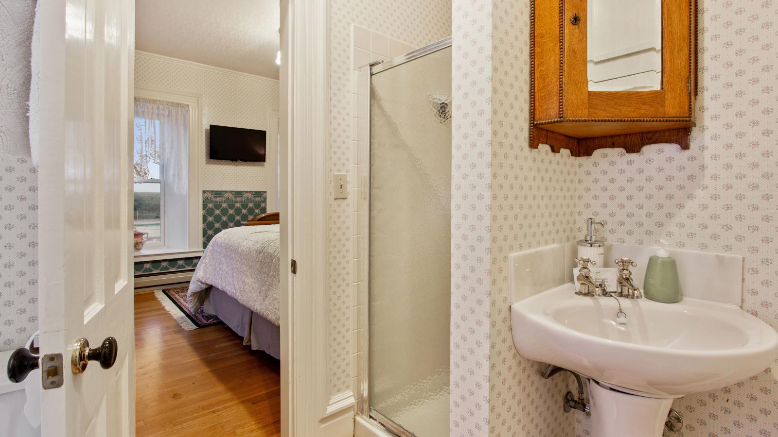 In-suite private bathroom