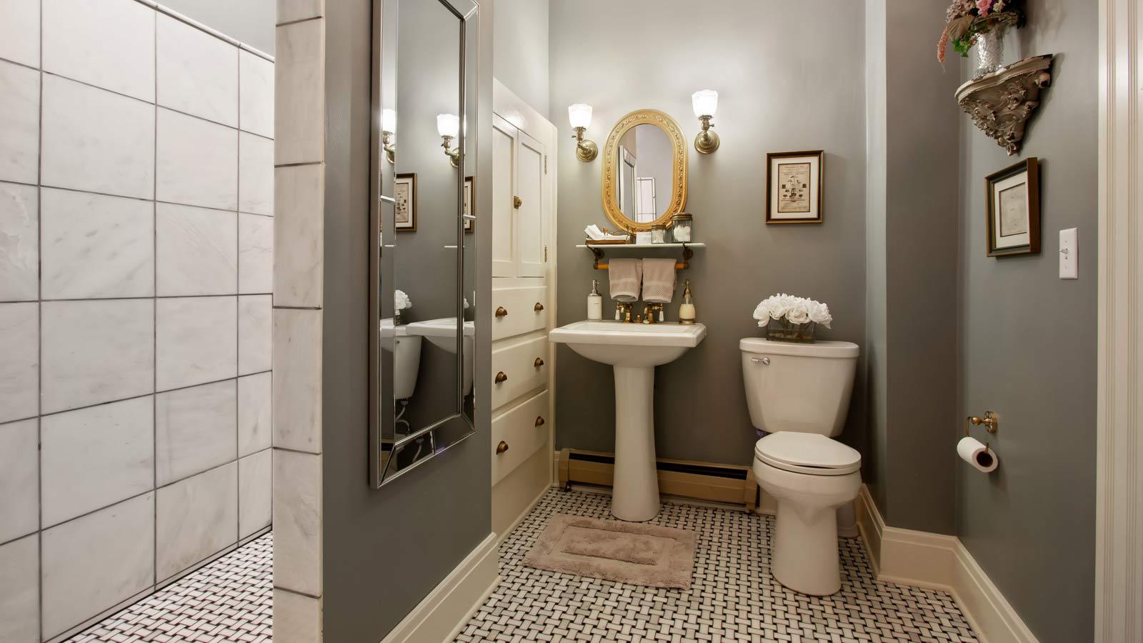 In-suite private bathroom